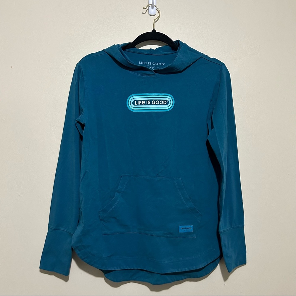 Women’s Life Is Good “Pill Crusher-Flex” Hoodie